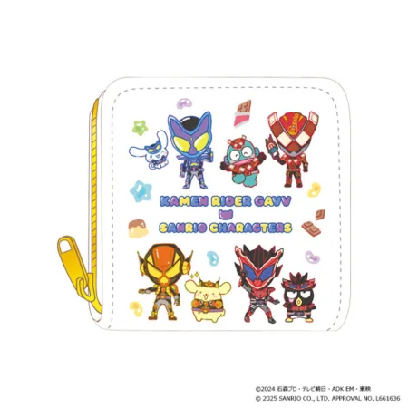 Kamen Rider Gavv X Sanrio Characters - mini billetera