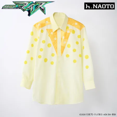 [Preventa] Kamen Rider My-Th x h.NAOTO - camisa de Otosumi Sora (amarilla)
