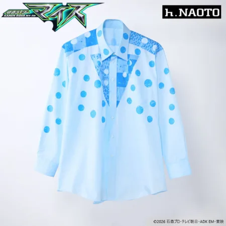 [Preventa] Kamen Rider My-Th x h.NAOTO - camisa de Otosumi Sora (azul)